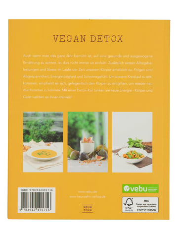 Neun Zehn Sachbuch "Vegan Detox"