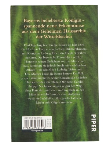 PIPER Biographie "Therese von Bayern"
