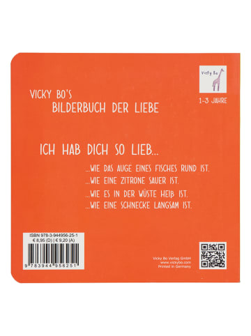 Vicky Bo Bilderbuch "Der Liebe"