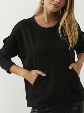 Milan Kiss Bluza w kolorze czarnym