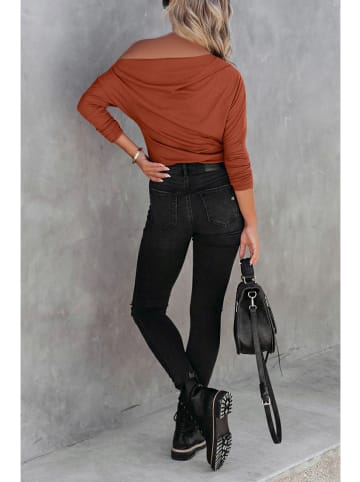 Milan Kiss Longsleeve lichtbruin