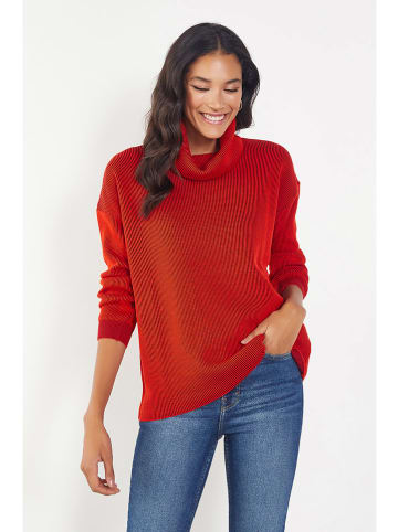 Milan Kiss Sweter w kolorze czerwonym