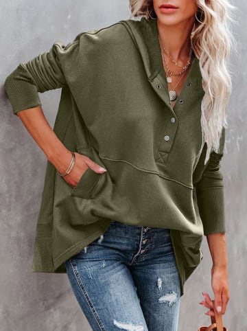 Milan Kiss Hoodie in Khaki