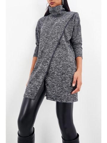 Milan Kiss Poncho grijs