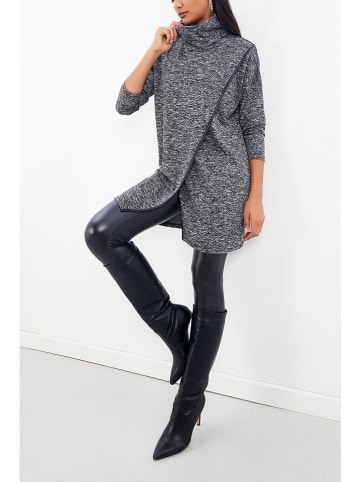 Milan Kiss Poncho grijs
