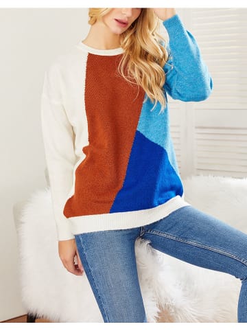 Milan Kiss Sweter ze wzorem