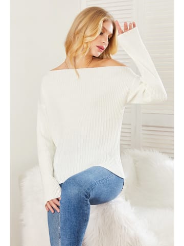 LA Angels Pullover in Creme