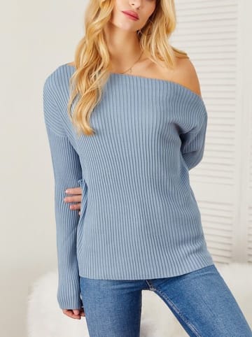 LA Angels Sweter w kolorze błękitnym