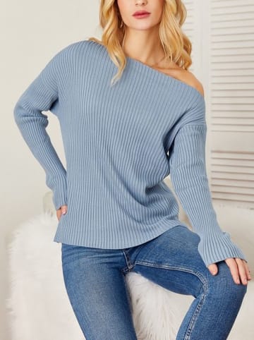 LA Angels Sweter w kolorze błękitnym