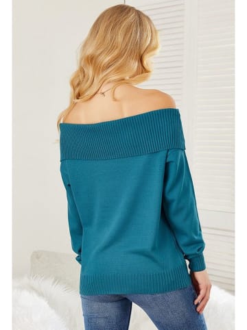 Milan Kiss Pullover in Blau