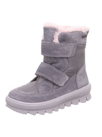 superfit Leder-Winterboots "Flavia" in Grau