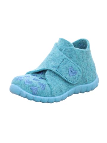 superfit Pantoffels "Happy" turquoise