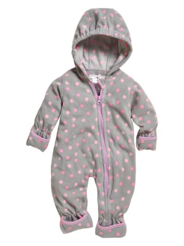 Playshoes Fleece-Overall in Grau