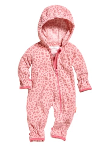 Playshoes Fleece-Overall in Rosa
