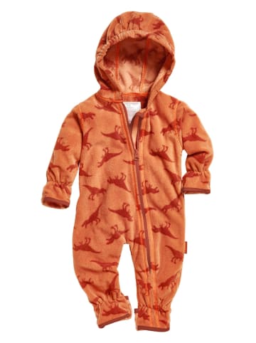 Playshoes Fleece-Overall in Orange