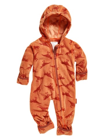 Playshoes Fleece-Overall in Orange