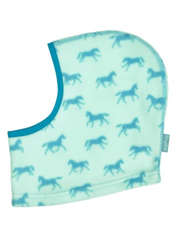 Playshoes Fleece-Sturmhaube in Türkis