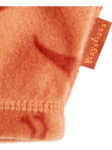 Playshoes Fleece-Sturmhaube in Orange