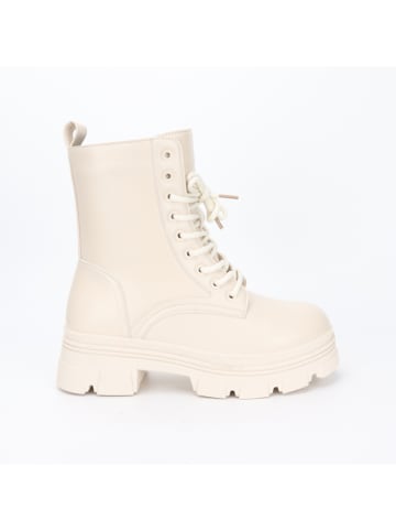 La Bottine Souriante Boots in Creme