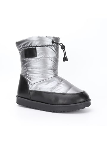 La Bottine Souriante Winterboots zilverkleurig/zwart