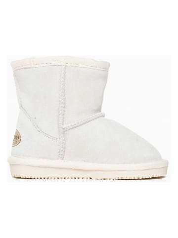 NICEBAY Leren winterboots "Bevis" lichtgrijs