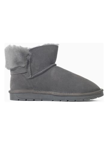 NICEBAY Leren winterboots "Fifi" grijs