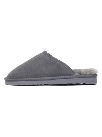 NICEBAY Schapenvachtpantoffels "Esmeralda" grijs