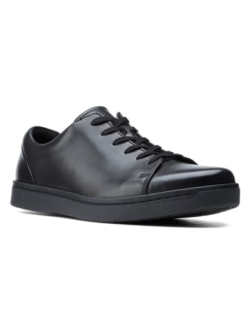 Clarks Leder-Sneakers "Kitna Lo" in Schwarz