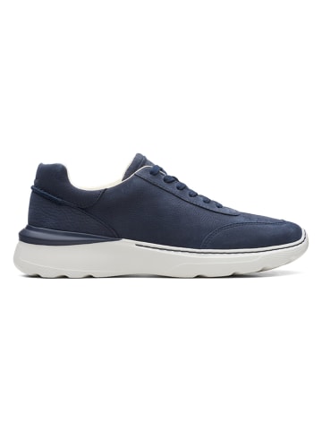 Clarks Leren sneakers "SprintLiteLace" donkerblauw