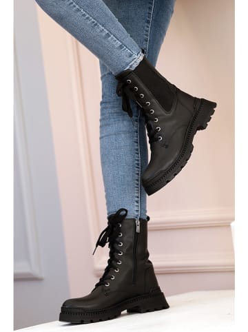 Gerois Boots in Schwarz