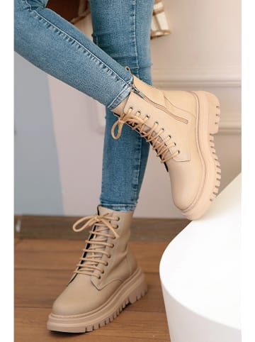 Gerois Boots zandkleurig