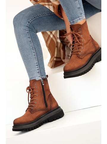 Gerois Boots in Hellbraun