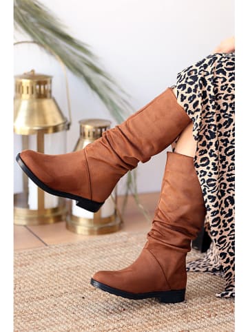 Gerois Stiefel in Camel