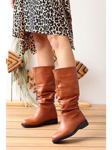 Gerois Stiefel in Camel