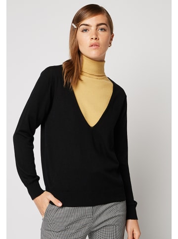 Rodier Wełniany sweter w kolorze czarnym