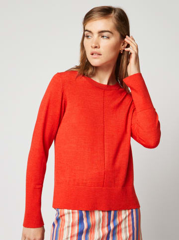 Rodier Wollpullover in Rot