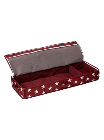 STORE IT Geschenkpapier-Organizer in Weinrot - (B)90 x (H)12 x (T)30 cm