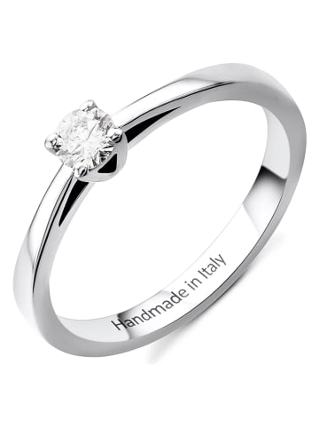Diamant Exquis Weißgold-Ring mit Diamant