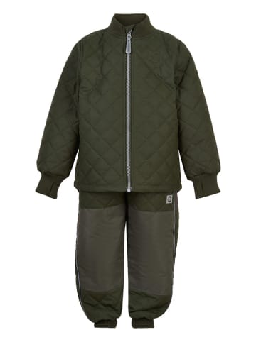 mikk-line 2-delige thermo-outfit kaki