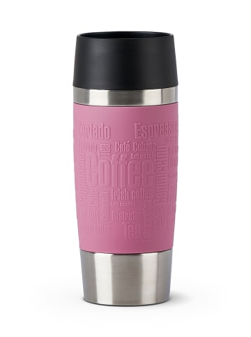 Emsa Isolierbecher "Travel Mug" in Rosa - 360 ml