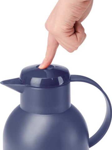 Emsa Dzbanek termiczny "Samba" w kolorze granatowym - 1,5 l