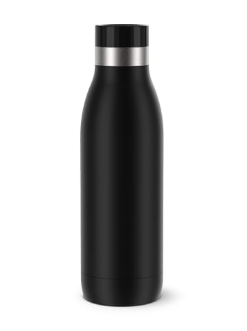 Emsa Trinkflasche "Bludrop" in Schwarz - 500 ml