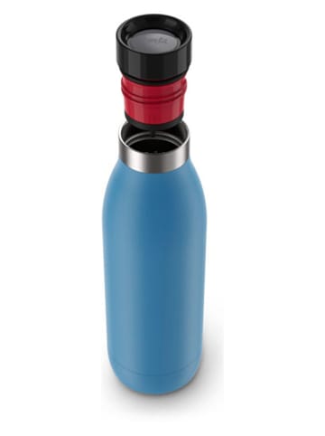 Emsa Termos "Bludrop" w kolorze niebieskim - 500 ml
