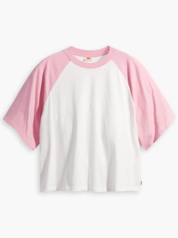 Levi´s Shirt in Weiß/ Rosa
