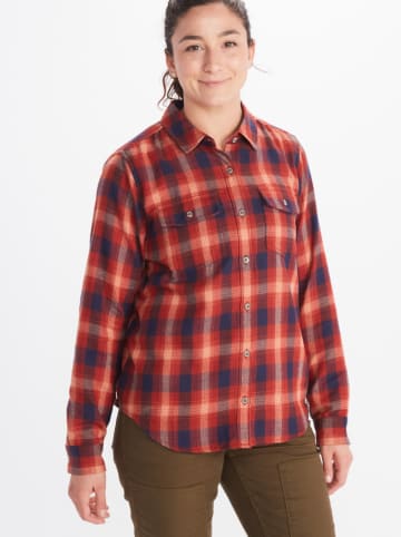 Marmot Functionele blouse "Fairfax Midweight" - regular fit - rood