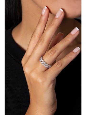 Lodie Silver Zilveren ring met edelstenen