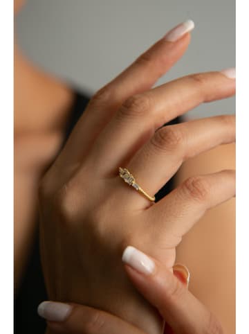 Heliophilia Silber-Ring mit Edelsteinen