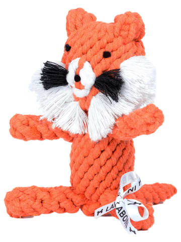 Laboni Zabawka "Timothy Tiger" w kolorze pomarańczowym dla psa - 17 x 7 x 20 cm