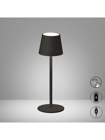 FH Lighting Lampa stołowa LED w kolorze czarnym - wys. 36 x Ø 12 cm