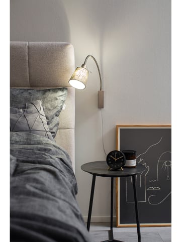 FISCHER & HONSEL Lampa ścienna "Flex" w kolorze beżowym - 11 x 40 cm